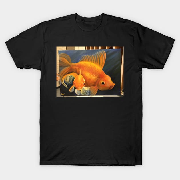 Goldfish T-Shirt by Unicornarama